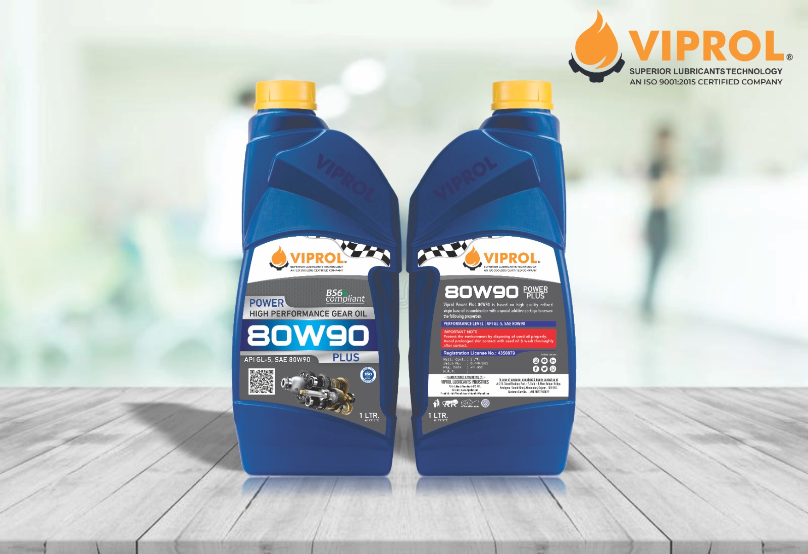 Viprol Power High Performance Gear Oil - 80W90 PLUS