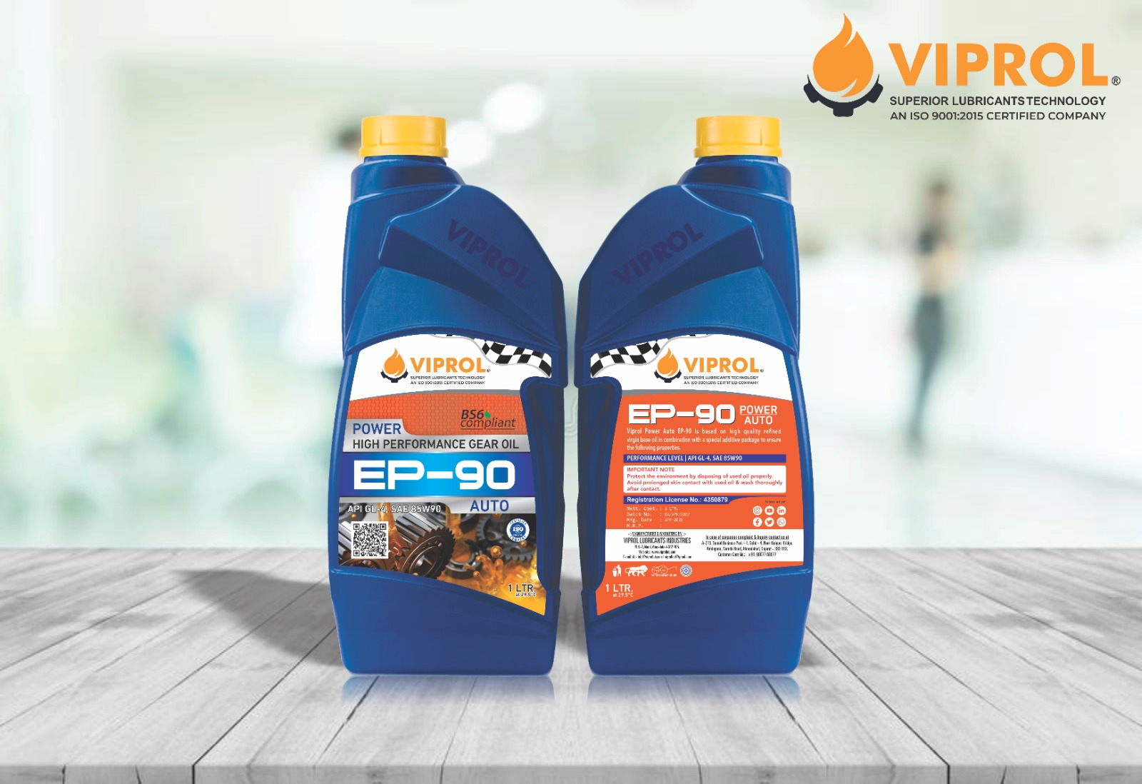 Viprol Power High Performance Gear Oil - EP-90 AUTO